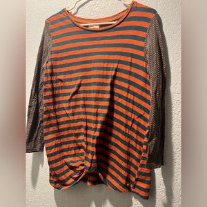 Matilda Jane Vibrant Striped Long Sleeve Top